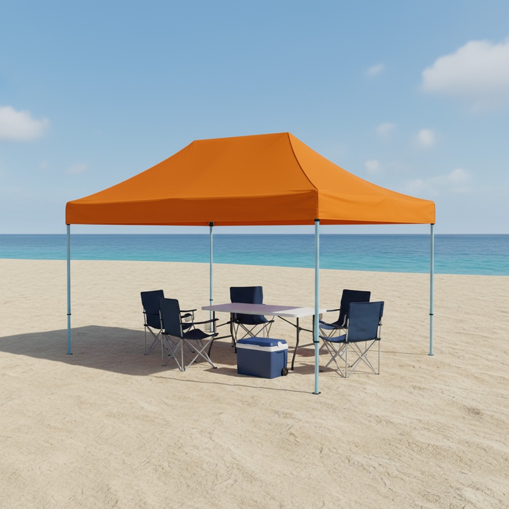 Toldo Plegable 2x3 Naranja