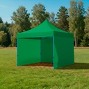 Toldo Plegable 2x2 con Paredes Verde
