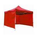 Toldo Plegable 2x2 con Paredes Rojo