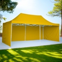 Toldo Plegable 3x4.5 con Paredes Amarillo