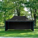 Toldo Plegable 3x4.5 con Paredes Negro