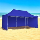 Toldo Plegable con Paredes 3x6 Azul
