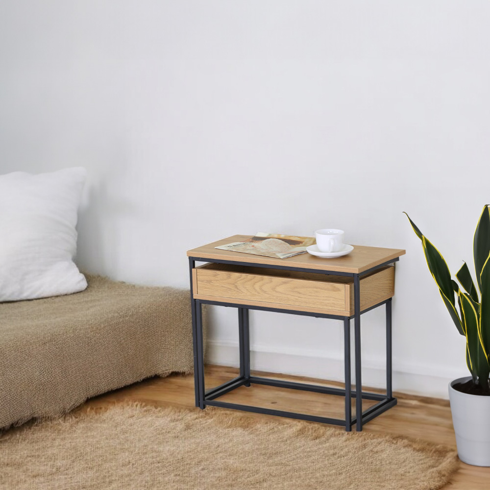 Mesa auxiliar baja moderna