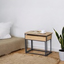 Mesa auxiliar baja moderna