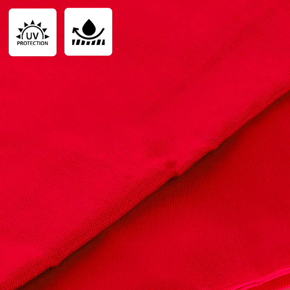 Toldo Plegable con Paredes 3x6 Rojo