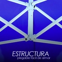 Toldo Plegable 2x2 Azul