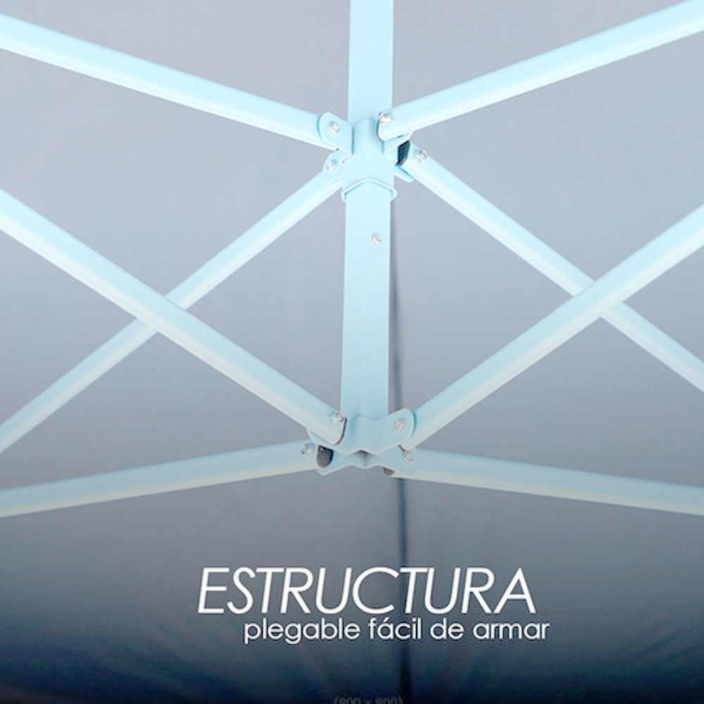 Toldo Plegable 2x2 Blanco