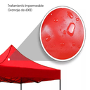 Toldo Plegable 2x2 Rojo