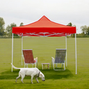 Toldo Plegable 2x2 Rojo