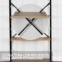 Librero organizador 4 estantes