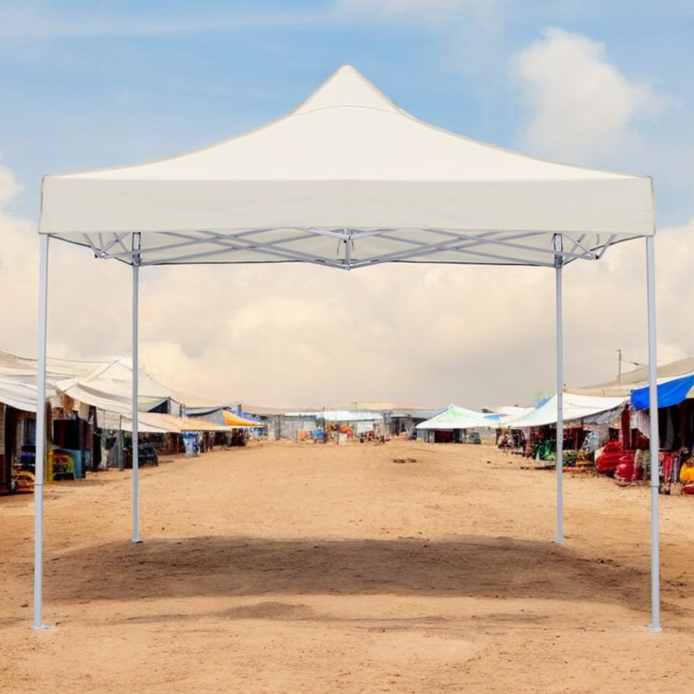 Toldo Plegable 3x3 Blanco