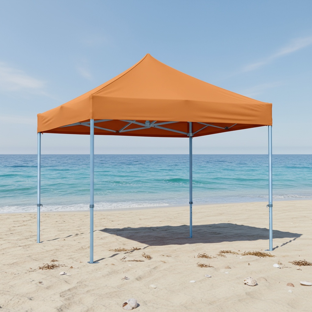 Toldo Plegable 3x3 Naranja