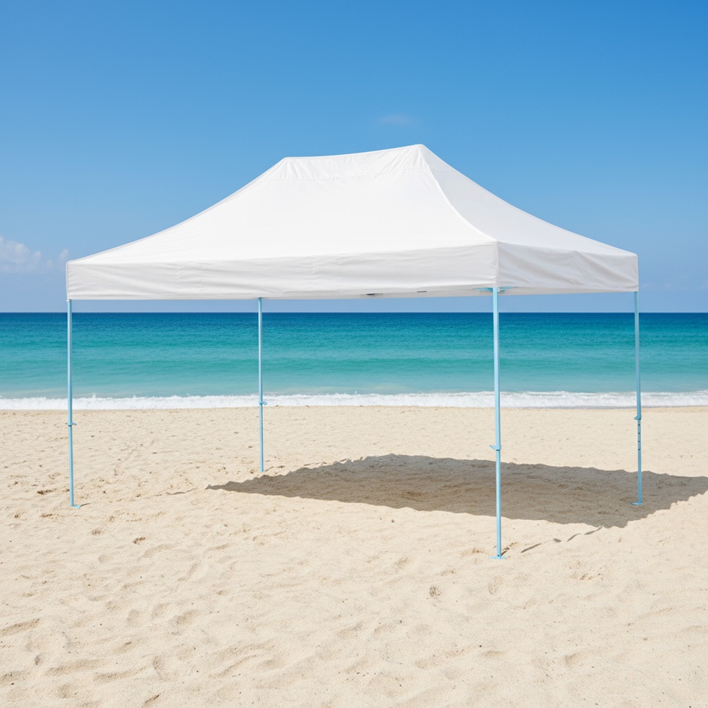 Toldo Plegable 3x4.5 Blanco