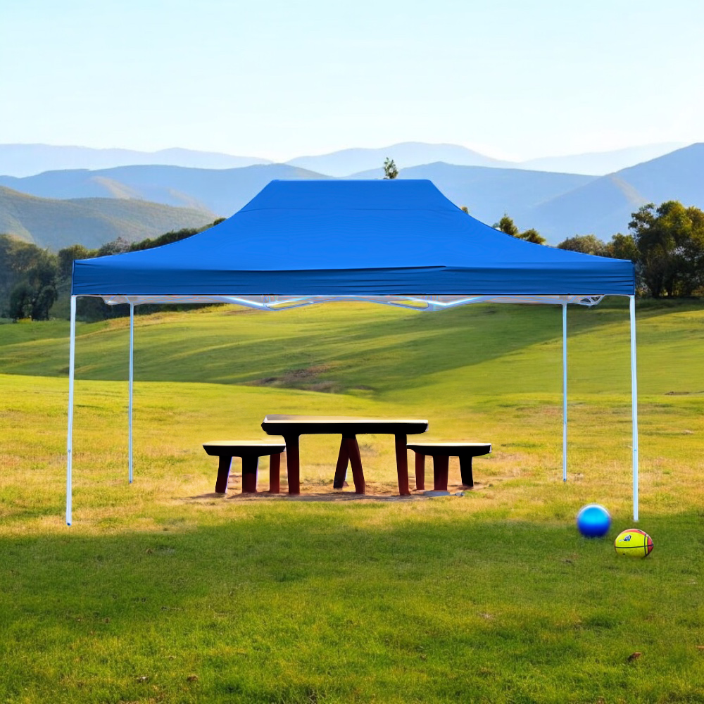 Toldo Plegable 3x6 Azul