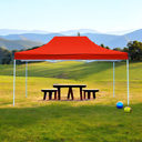Toldo Plegable 3x6 Rojo