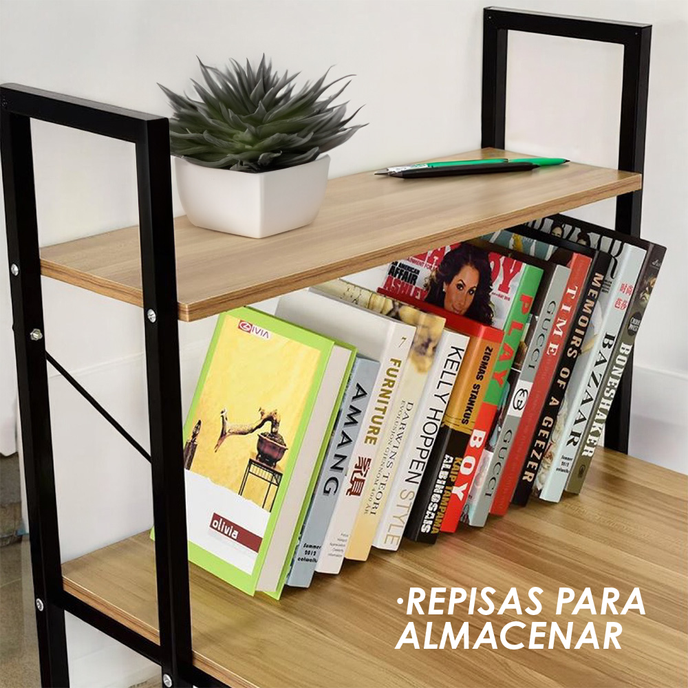 Escritorio para computadora con portateclado