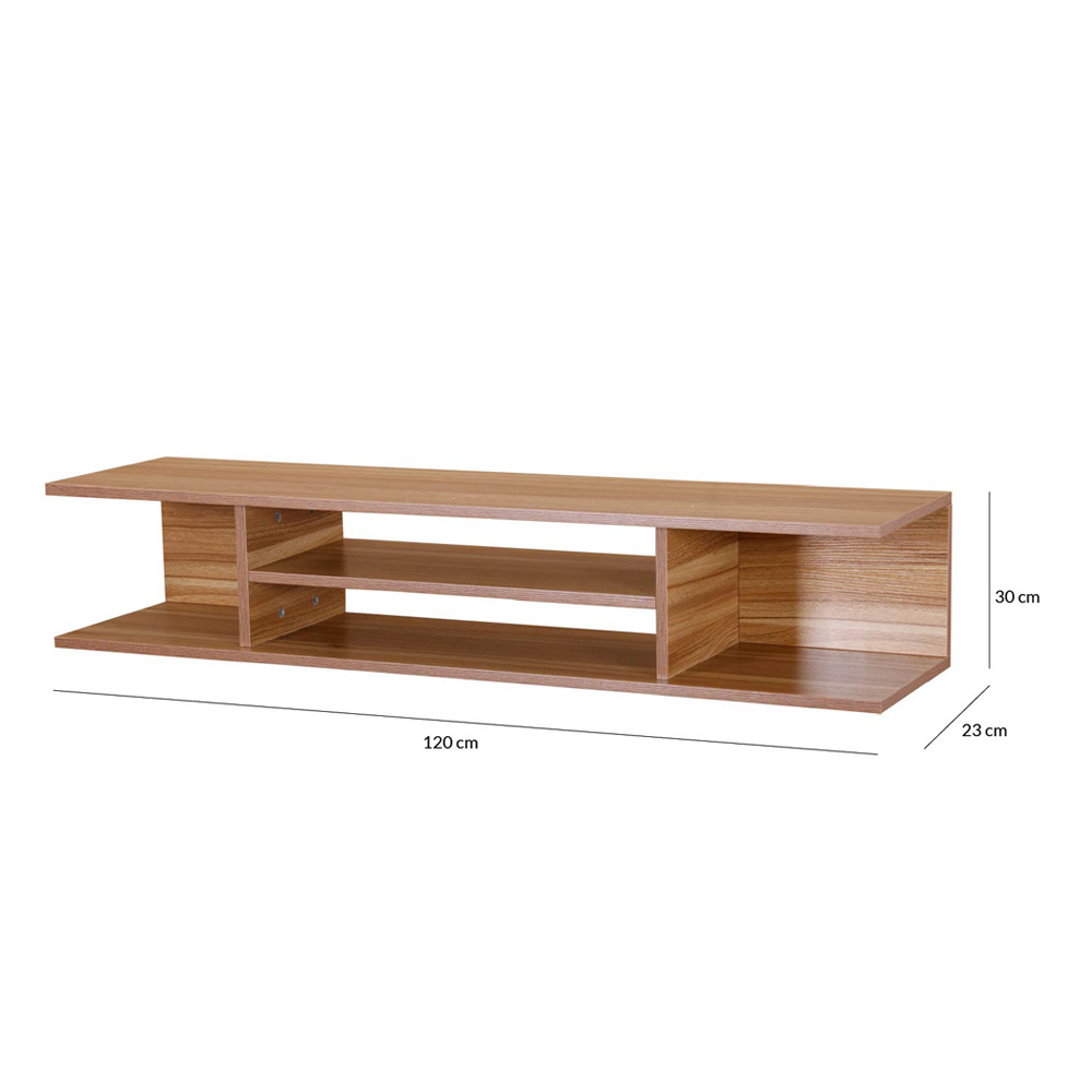 Mueble para TV Repisa Flotante Maple
