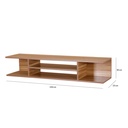Mueble para TV Repisa Flotante Maple