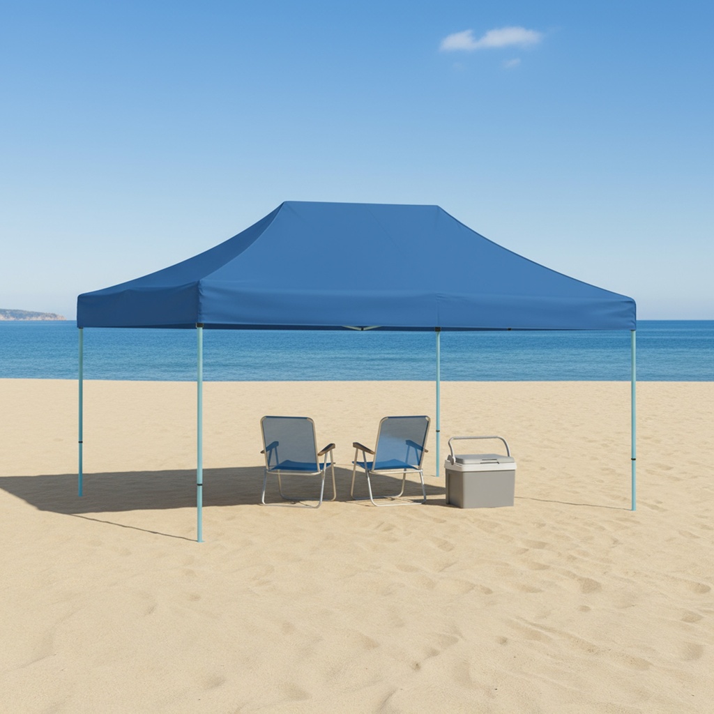 Toldo Plegable 2x3 Azul