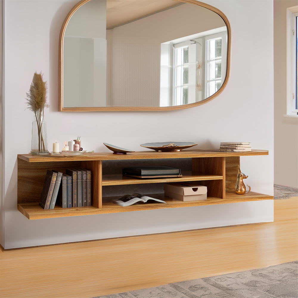 Mueble para TV Repisa Flotante Maple