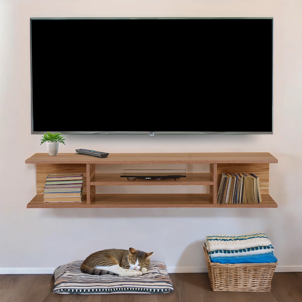 Mueble para TV Repisa Flotante Maple