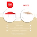 Toldo Plegable 2x3 Rojo