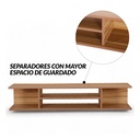 Mueble para TV Repisa Flotante Maple