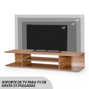Mueble para TV Repisa Flotante Maple