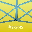 Toldo Plegable 2x2 con Paredes Amarillo (6).webp