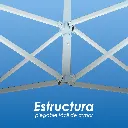 Toldo Plegable 3x4.5 con Paredes Azul (3).webp