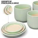 Juego de macetero 3 piezas JT250 Verde