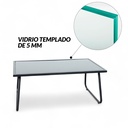 Sala de jardin de 4 Pzs Negro