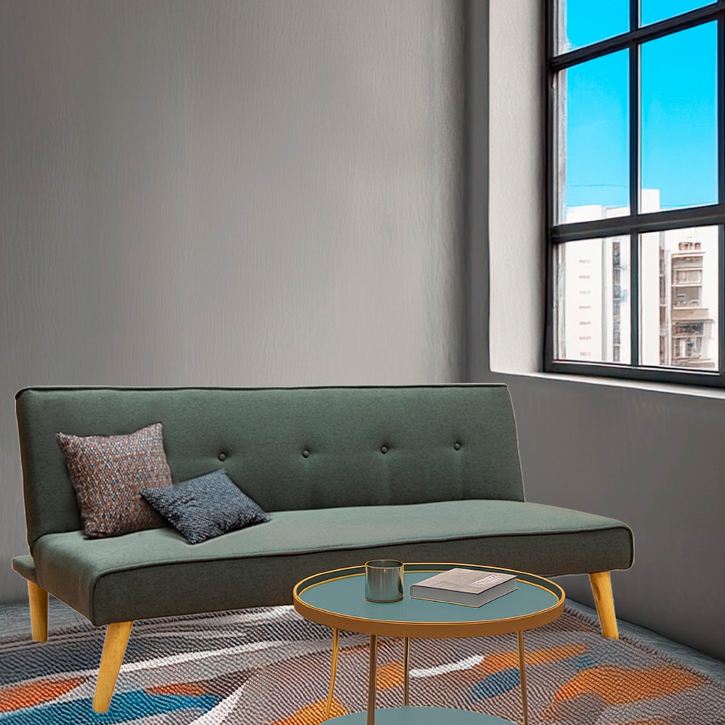 Sofa Cama 3 Plazas Gris