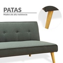 Sofa Cama 3 Plazas Gris