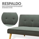 Sofa Cama 3 Plazas Gris