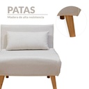 Sofa Cama Individual Beige