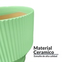 Juego de macetero 3 piezas JT258 Verde