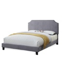 Base Con Cabecera Cama-9508 de Madera Matrimonial