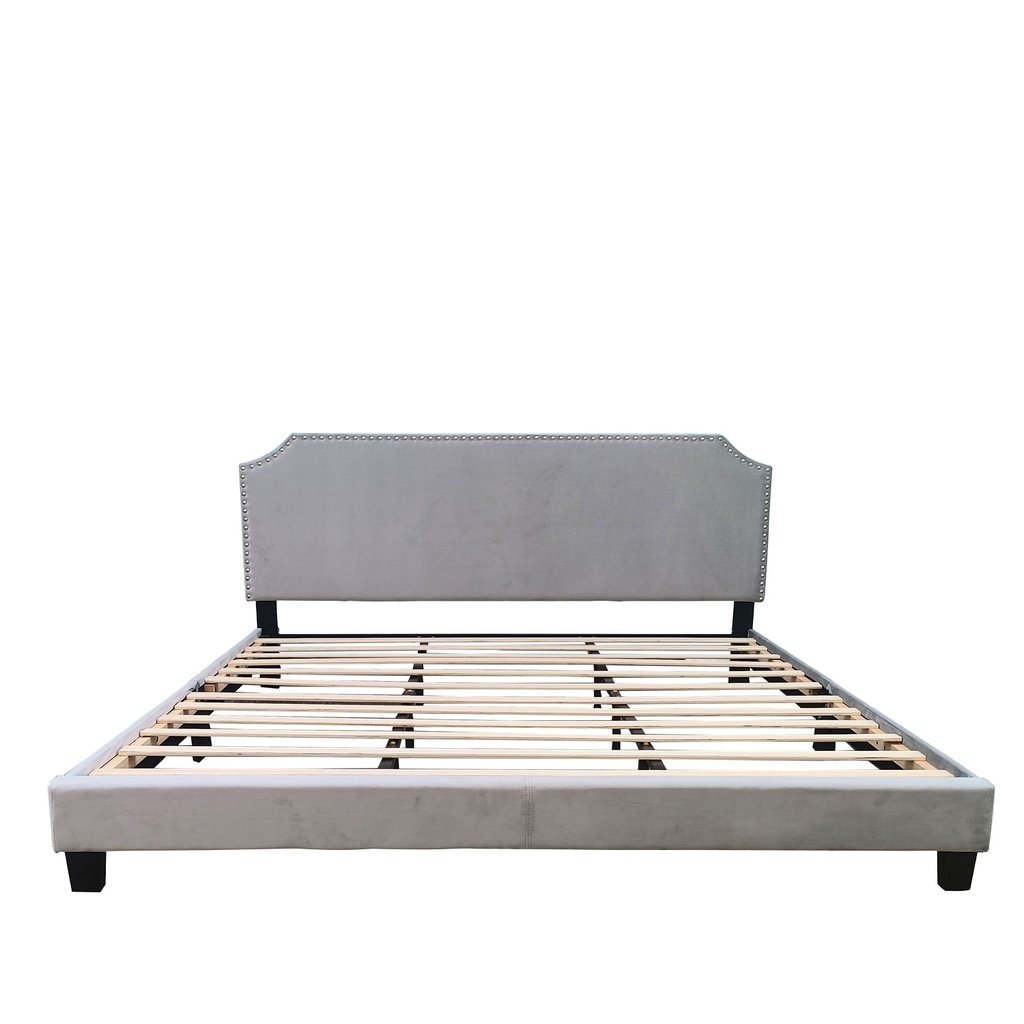 Base Con Cabecera Cama-9508 de Madera King