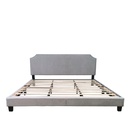 Base Con Cabecera Cama-9508 de Madera King