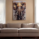 Cuadro decorativo 80x120 CDT-elefante