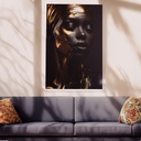 Cuadro decorativo 80x120 CDT-mujer3