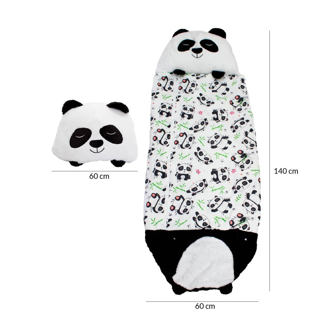 Bolsa de dormir 2 en 1 para niño Panda