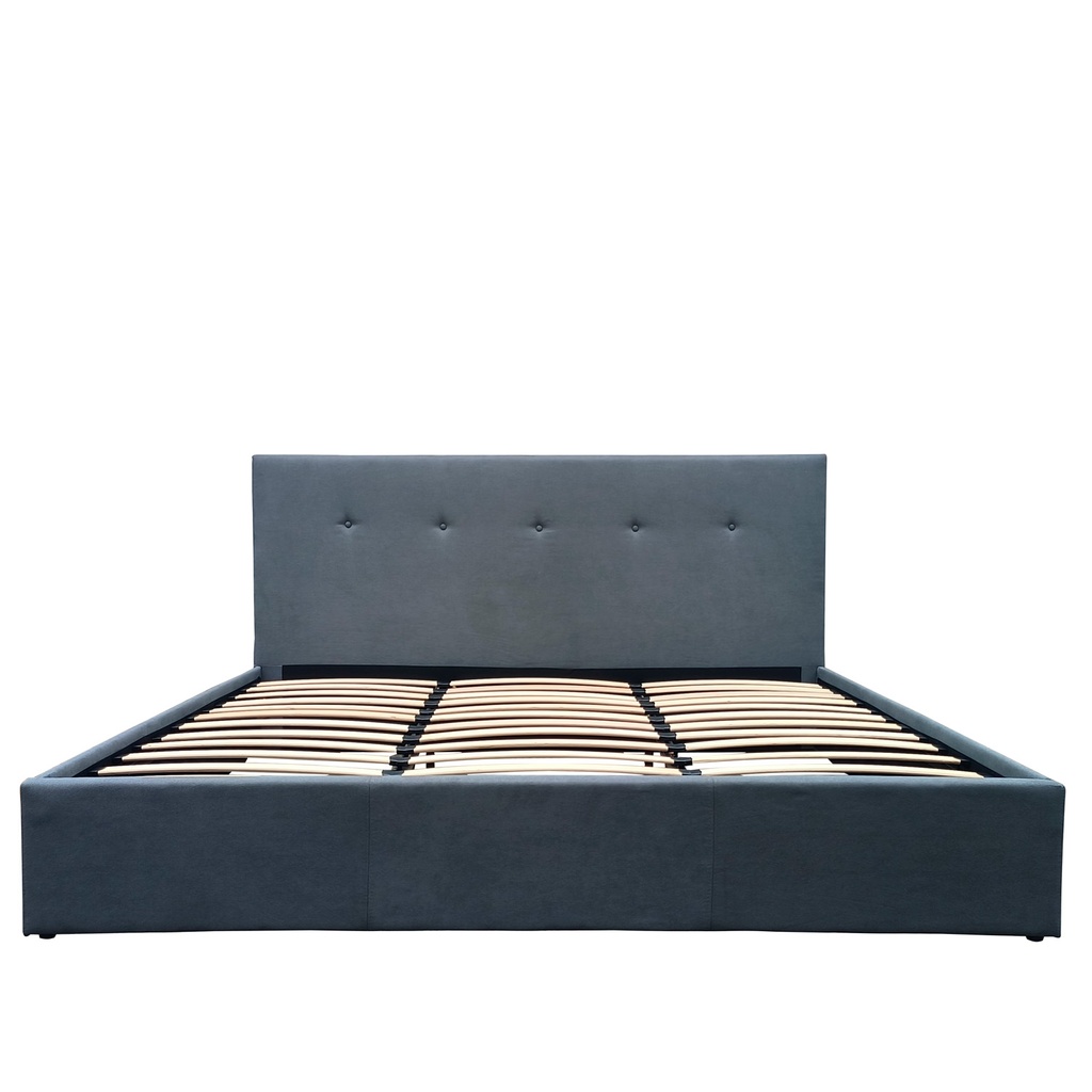 Base Con Cabecera Cama-9550 de Madera King