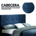 Base Con Cabecera Cama-9550 de Madera King