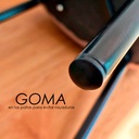 Mesa Comedor Oslo Blanca con 4 Sillas Cafe