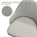 4 Sillas de Bar Tokio Gris