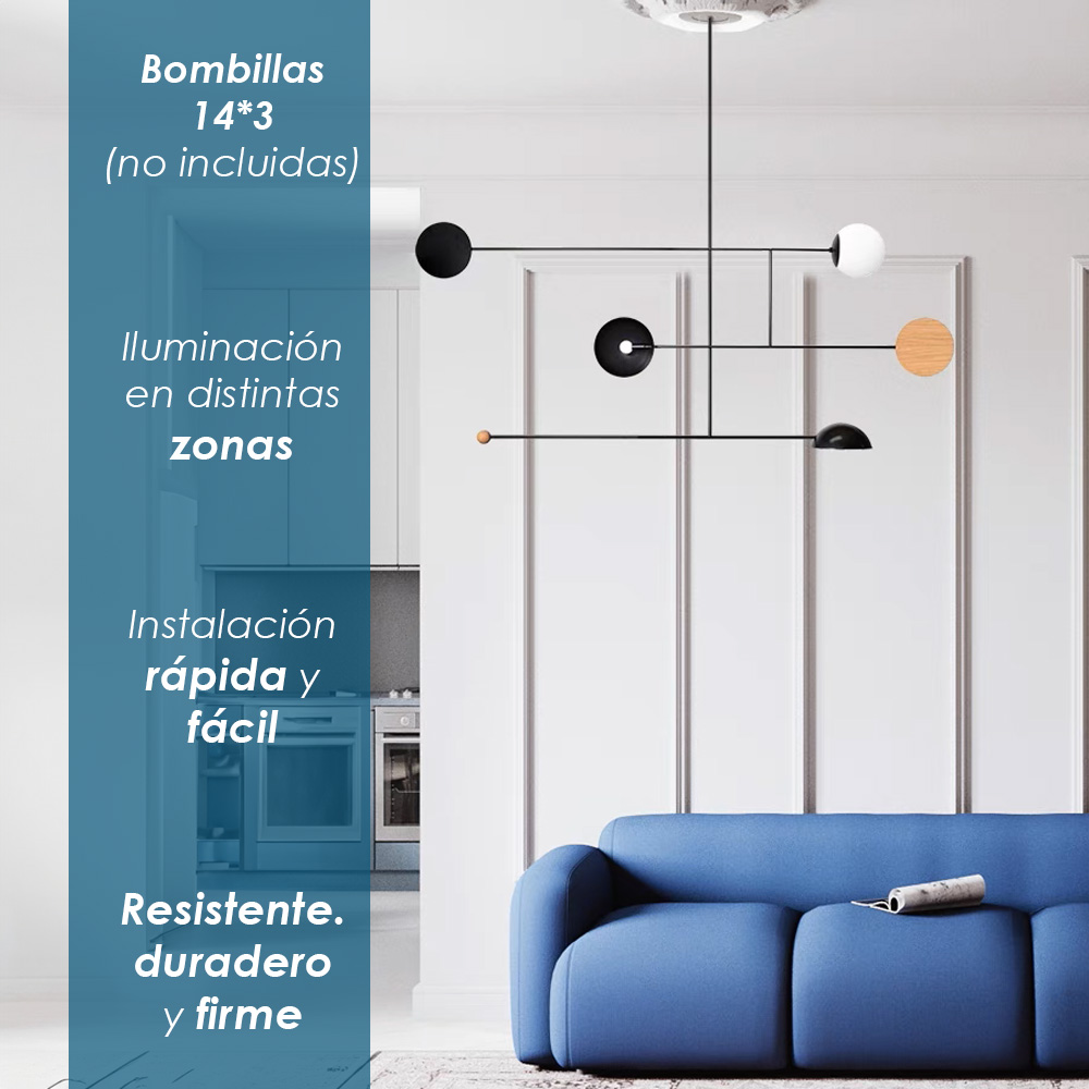 Lámpara colgante 8803B