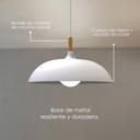 Lámpara colgante D (blanco)