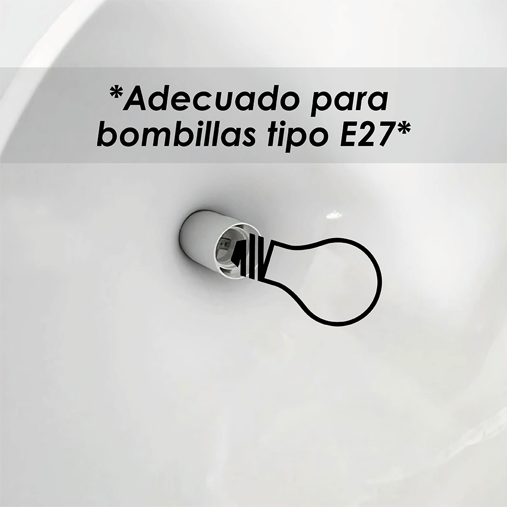 Lámpara colgante D (blanco)